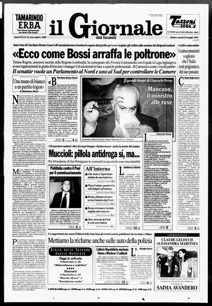 Il giornale del lunedi